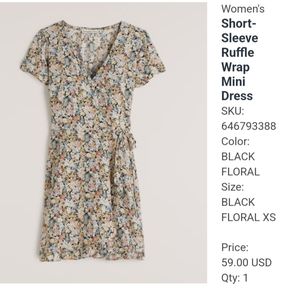 Abercrombie wrap dress